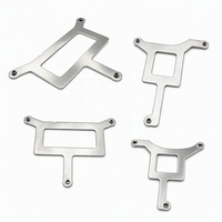 Support de montage découpé au laser sur mesure en acier inoxydable, plaque de fixation en tôle de type T pour l'électronique industrielle