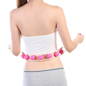 Masajeador de rodillo manual de 360 grados para cuello, garganta y cuerpo, para hombres y mujeres, con 2 asas - Product Image 4