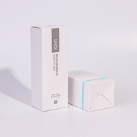 Caja de Empaque para Crema Cosmética con Recubrimiento UV y Lámina Dorada Moderna Personalizada de Fábrica