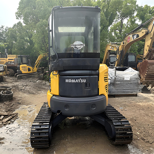 Gebruikt Komatsu PC35MR minigraafmachine 3,5 ton PC 35 MR kleine graafmachine goedkoop 3,5T rupsgraafmachine bouwmachines - Product Image 2