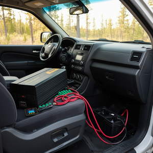 Inversor de Onda Sinusoidal Modificada Vevor de 5000W, 12V DC a 120V AC para Camiones, Viajes y Uso de Emergencia - Product Image 2