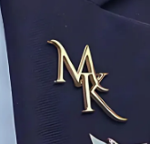 Épinglette avec initiales personnalisées Broche de mariage personnalisée pour garçons d'honneur