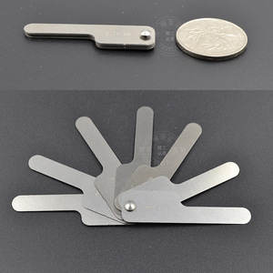 Outils dentaires pour traitement orthodontique, règle de mesure interdentaire en acier, outils auxiliaires de coupe de l'émail proximal, fournitures dentaires - Product Image 3