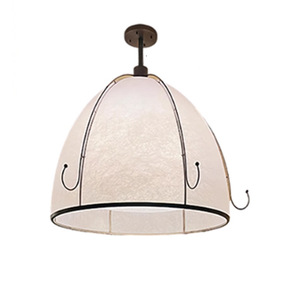 Modern Hotel Lobby Chandelier Round E27 <b>LED</b> Pendant <b>Light</b> Anti Glare For Villa Bar Restaurant Teahouse Decor - Product Image 5