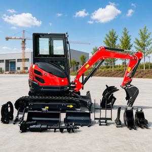 Livraison Gratuite - Mini-Excavatrice sur Chenilles 3,5 Tonnes avec Moteur Kubota EPA - Petite Excavatrice Agricole 1 et 2 Tonnes - Prix Compétitifs - Product Image 6