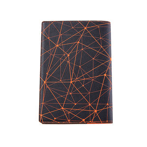 LABON — Journal de voyage en cuir personnalisable, agenda de voyage, feuille d'or, avec papier de recharge - Product Image 1