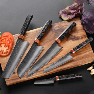 <span class=keywords><strong>Couteau</strong></span> <span class=keywords><strong>de</strong></span> cuisine professionnel <span class=keywords><strong>japonais</strong></span> KEENHOPE en acier SKD11, <span class=keywords><strong>couteau</strong></span> à éplucher Sanmai à 3 couches, avec renfort en cuivre et manche en fibre <span class=keywords><strong>de</strong></span> carbone - Product Image 5