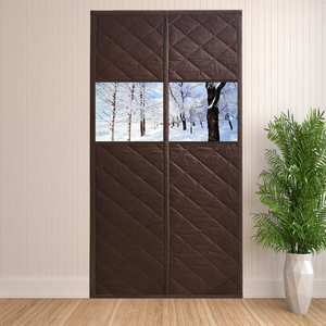 Mùa đông nóng lên và lạnh-proof Oxford vải bông cửa rèm cửa để xem bên ngoài - Product Image 1