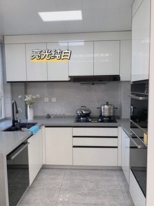 Gabinete <span class=keywords><strong>de</strong></span> cocina personalizado <span class=keywords><strong>de</strong></span> lujo ligero moderno Gabinete <span class=keywords><strong>de</strong></span> cocina <span class=keywords><strong>de</strong></span> diseño para toda la casa con integración <span class=keywords><strong>de</strong></span> acero inoxidable - Product Image 6