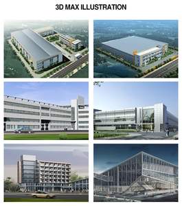 Hangar industriel plans serre structure structure en acier galvanisé bâtiment acier atelier pour parking - Product Image 5