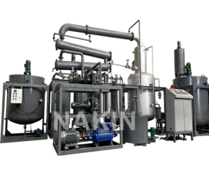 Nakin <span class=keywords><strong>5</strong></span> TẤN hoàn toàn tự động động cơ máy chưng cất dầu tái chế sử dụng dầu bôi trơn điều kiện mới 3 năm bảo hành dầu gốc 85% - Product Image 1