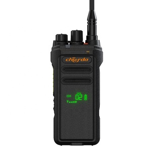 Chierda TC368 Plus UHF POC Walkie Talkie Analogico VOX Portata 10km IPX7 Ricetrasmettitore Veicolare Robusto Garanzia 12 Mesi Riduzione Rumore Bidirezionale - Product Image 2