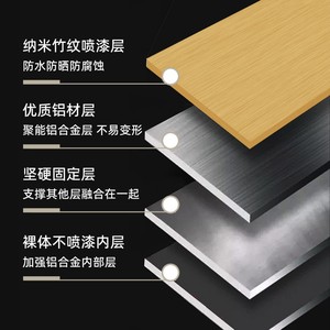 Aluminum Alloy Floor Standing Folding <b>Clothes</b> Drying <b>Rack</b> X Shape Airfoil Design Mobile Household Use - Product Image 3