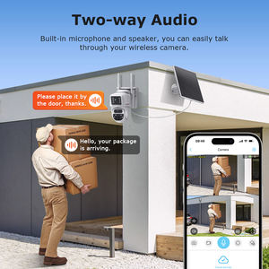 Sectec 8mp Aov Beveiligingscamera 24/7 Continue Opname Slimme Automatische Volgcamera 'S Wifi-Camera 'S Op Zonne-Energie Voor Huisbeveiliging - Product Image 6