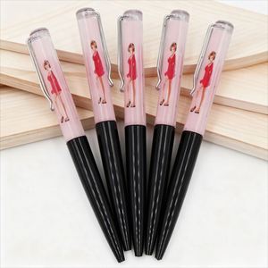 Bolígrafo de Plástico con Ilustración 2D y Logotipo, Bolígrafos Creativos Multicolores para Firmas, Bolígrafo de Gel Personalizado para Regalos - Product Image 1