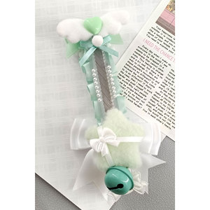 Dễ Thương Ren handmade Lolita Anime tiện ích dao Hộp cắt Bowknot mở hộp cắt Thư Phong bì mở thư dao - Product Image 4