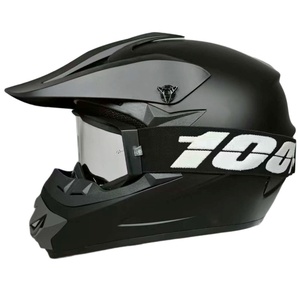 <span class=keywords><strong>Casque</strong></span> <span class=keywords><strong>intégral</strong></span> tout-terrain <span class=keywords><strong>pour</strong></span> VTT, descente, VTT tout-terrain, karting avec lunettes 100 % incluses en ABS - Product Image 2