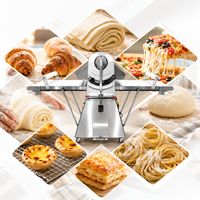 Laminoir à pâte commercial de table pour pain, croissants et pâtisseries, pour usage domestique et professionnel en restaurant