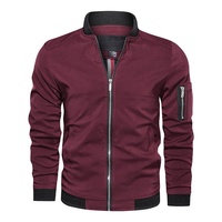 Personnalisé automne automne mode extérieur décontracté Streetwear manteau imperméable hommes épais veste