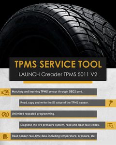 Cho ra mắt <span class=keywords><strong>x431</strong></span> creader <span class=keywords><strong>TPMS</strong></span> 5011 V2 nâng cấp công cụ Chẩn đoán 12 chức năng dịch vụ hỗ trợ tất cả giám sát áp suất lốp - Product Image 4