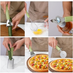 Hot Selling Kitchen Supplies Stainless Steel Kitchenware Kitchen Tool Kitchen Gadgets with Plastic Handle - Product Image 4