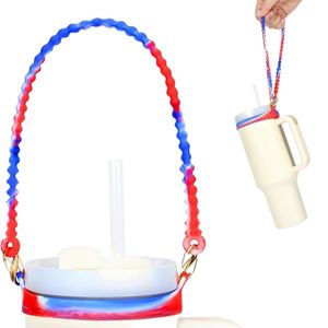 Hot Sale Silicone Water Bottle Lanyard Bottle Strap Water Cup Handle Silicone Cup Tie <b>Accessories</b> - Product Image 3