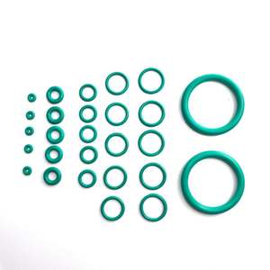 Joint torique en caoutchouc vert personnalisé, différentes tailles, joint résistant à l'élasticité, joints toriques en plastique, kit multifonctionnel - Product Image 1