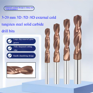 Foret en carbure à refroidissement externe à 4 tiges de 3,0 à 4,0 mm pour le traitement de la fonte sur machine CNC, réduction de 5 % - Product Image 4