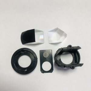 Personalizado Schmidt <span class=keywords><strong>Prism</strong></span> BK7 telhado de vidro óptico e metade prisma do telhado para microscópios binóculos telescópio monocular