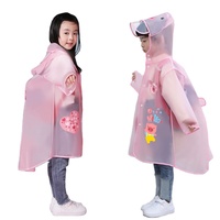 Poncho imperméable pour enfants de haute qualité en EVA, écologique, imprimé de dessins animés, pour les élèves et les enfants d'âge scolaire