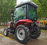 Plateforme de tracteur compacte et robuste 4x4 avec prise de force à double vitesse et système d'essieux renforcé
