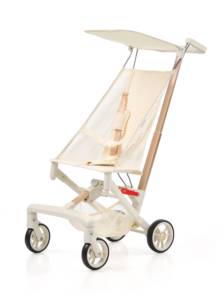 Portable pliant multifonctionnel haut paysage bébé poussette bidirectionnelle nouveau-né enfant traîneau avec panier en tissu - Product Image 2