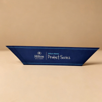Étiquettes tissées en polyester haute densité avec broderie d'angle, logo personnalisé écologique pour matelas, textiles de maison et meubles