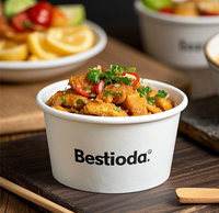 Vente en gros boîte de papier à emporter pour salade de pâtes jetables de qualité alimentaire avec logo personnalisé papier artisanal pour nouilles fabriqué en Chine