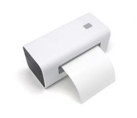 Printer Mini Barcode QR 203DPI Portabel dengan Koneksi USB/Nirkabel, Printer Label Stiker Thermal Genggam untuk Laptop