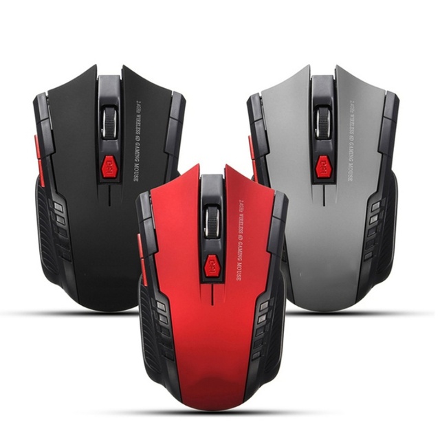 3 Adjustable DPI 2.4G Wireless Gaming Mouse 2 Buttons LED Backlit Ergonomic Both-Handed Laptop/Notebook/PC Optical Game