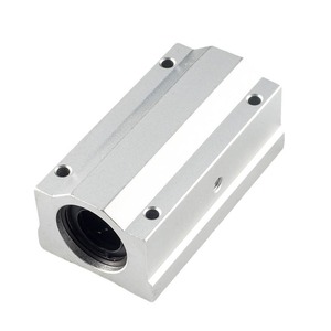 Caja de aluminio tipo aleación con rodamientos lineales, 8 mm de diámetro interior, 30 mm de diámetro exterior, 100 mm de longitud para maquinaria textil - Product Image 1