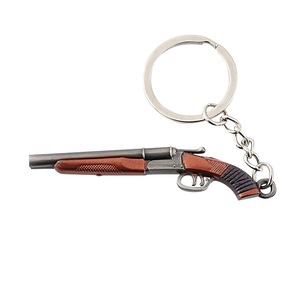<span class=keywords><strong>Mini</strong></span> porte-clés en alliage métallique, modèle d'arme d'art moderne, pour la maison et le bureau - Product Image 1