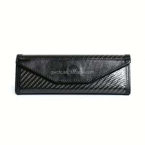 Estuche Ligero para Gafas, Caja de Cuero para Lentes de Sol con Fibra de Carbono - Product Image 3