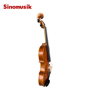Violín Profesional Sinomusik, Personalizado, con Tapa de Abeto Tallado y Acabado en Madera Flameada, Hecho a Mano, Pintado con Óleo - Product Image 6