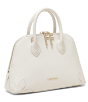 Sacs à main en cuir pour femmes avec poignée en forme de fleur, fermeture éclair, personnalisables en gros, avec bandoulière amovible