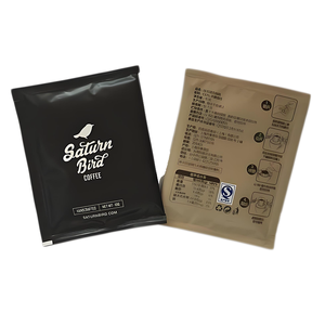 Impresión digital personalizada de fábrica a prueba de humedad vacío goteo para el oído bolsita de café embalaje de té bolsas pequeñas bolsas embalaje - Product Image 1