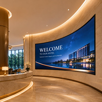 Panneau mural vidéo LED à pas fin LEDTAO PRO 1.5 intérieur 1080P IP65 étanche pour salle de contrôle et studio de télévision