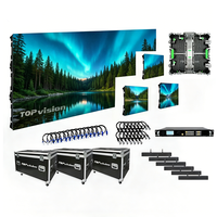 Écran LED géant d'extérieur Topvision P3.91 pour location publicitaire, panneau SMD 500x500mm pour scène et concert