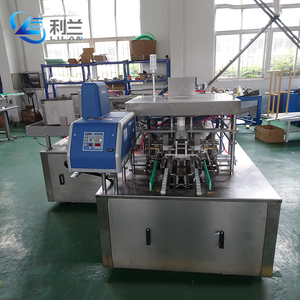 Emballeur horizontal automatique de joint d'emballage de flux d'emballage de cas pour <span class=keywords><strong>Tetra</strong></span> Packs Machine d'emballage de bonbons de canettes de sac - Product Image 4