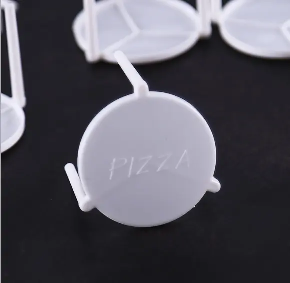 Wholesale Food Grade White Eco Friendly Biodegradable Plastic Pizza Tripod Pizza Stand Saver