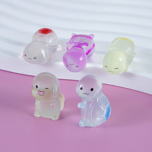Set <span class=keywords><strong>di</strong></span> Mini Tartarughe Marine in Resina Fluorescenti Assortite per Decorazione Acquario e Micro Paesaggi - Product Image 6