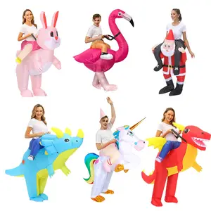 Ostern hase aufblasbare kostüme Anime Maskottchen Eisbär Kaninchen ausgefallenes halloween Weihnachten Cosplay Party Kostüme