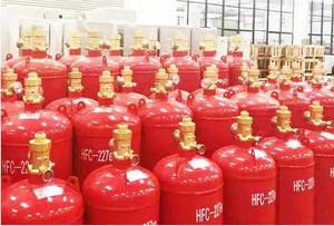 Cylindre de <span class=keywords><strong>gaz</strong></span> d'extinction d'incendie HFC-227ea de 180 L, cylindre en acier haute pression pour systèmes de protection incendie - Product Image 5