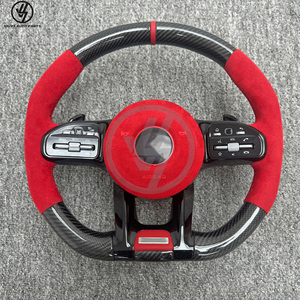 Upgrade Carbon Fiber 3-Spoke Vacuum Bagged Steering Wheel for G-Class W464 G63 G500 2019-2024 Glossy Twill Weave - Product Image 2